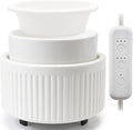 VICTORIA AROMA Ceramic Wax Warmer with Timer, Candle Wax Melter & Wax Burner for Scented Wax Melts, Electric Fragrance Wax Melt Warmer for Home Office Decor Ideal Gift