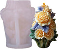 Tulip Silicone 3D Flower & Rose Mold - Peony & Candle Mold for Resin, Clay & Soap Making - Craft Supplies