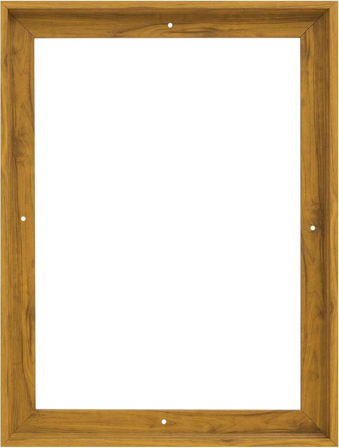 Pixy Canvas Floater Frame 10x15 for 3/4 (0.75) inch Deep Canvas Paintings/Canvas Prints/Wood Canvas Panels/Wall Art/Wall Decor/Home Decor/Artwork (Natural Oak, 10 x 15 inch, Portrait)