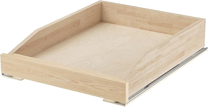 Pull Out Cabinet Drawer 16½” W x 21” D, Soft Close Pull Out Cabinet Organizer, Pull Out Shelves Requires at Least 17½” Cabinet Opening, Bottom Assembly