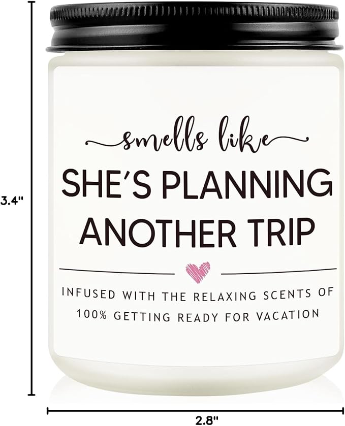 Travel Gifts for Women, Best Gifts for People Who Travel, Gift for Travelers, Vacation, Christmas Gift for Traveler Women Men, Birthday Present for Travelers Woman, Friends