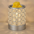 Leyoue Electric Crystal Wax Melt Warmer - Bulb Heating, Elegant Crystal Design, Quickly Melts Wax Blocks, Releases Long-Lasting Fragrance, Perfect Candle Wax Burner and Wax Warmer for Home Decor