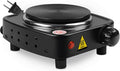 DINGPAI Hot Plate for Candle Making, Black Color Electric Hot Plate for Melting Wax, Chocolate, Candy and More