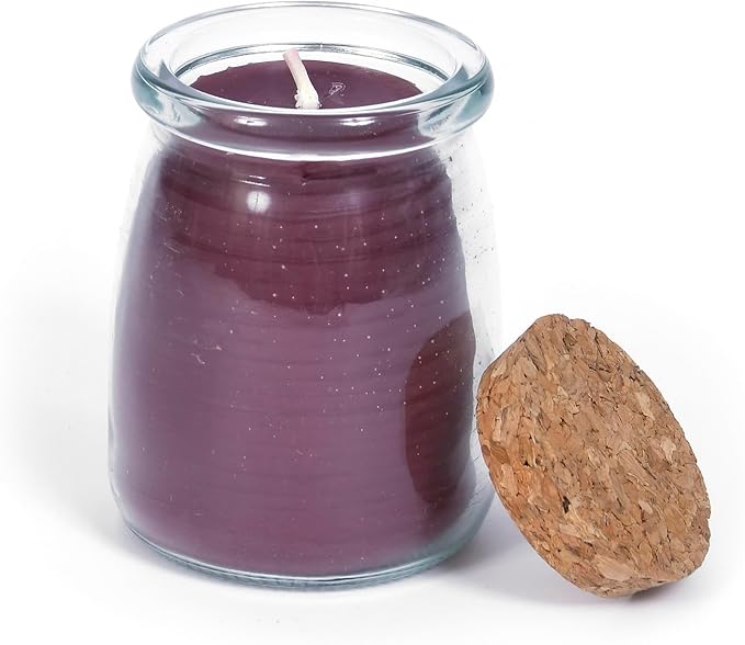 BeeTheLight Beeswax Jar Candle - 100% Pure USA Bees Wax in Glass Container - All Natural Light Honey Scent