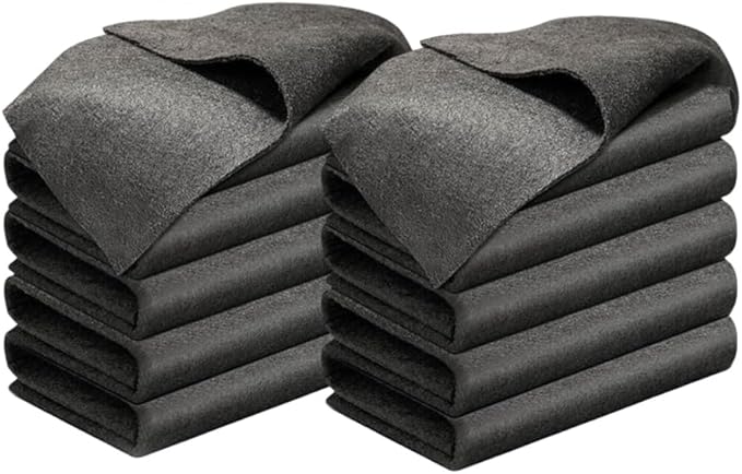 2026 New Thickened Magic Cleaning Cloth, Reuseable Streak Free Microfiber Cloth Microfiber Cleaning Rag, Multipurpose Microfiber Cleaning Cloth for Kitchen, Window, Glass, Cars (10 PCS, 8x12 in)