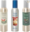 Yankee Candle Concentrated Air Freshener Room Spray Christmas Wish Variety Pack, Odor Eliminator for Home, Bathroom, 1.5 Oz (Pack of 3)