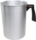 EricX Light Candle Making Pouring Pot, 4 pounds, Dripless Pouring Spout & Heat-resisting Handle Designed Wax Melting Pot, Aluminum Construction Candle Making Pitcher