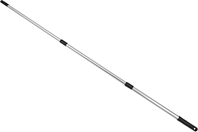 CleanAide Handheld Reusable Microfiber Flex Duster with Adjustable Telescopic Reach Pole – Bendable, Lightweight, Dust Cleaner for Blinds, Shutters, Radiators, Electronics, Glass, Hard-to-Reach Areas
