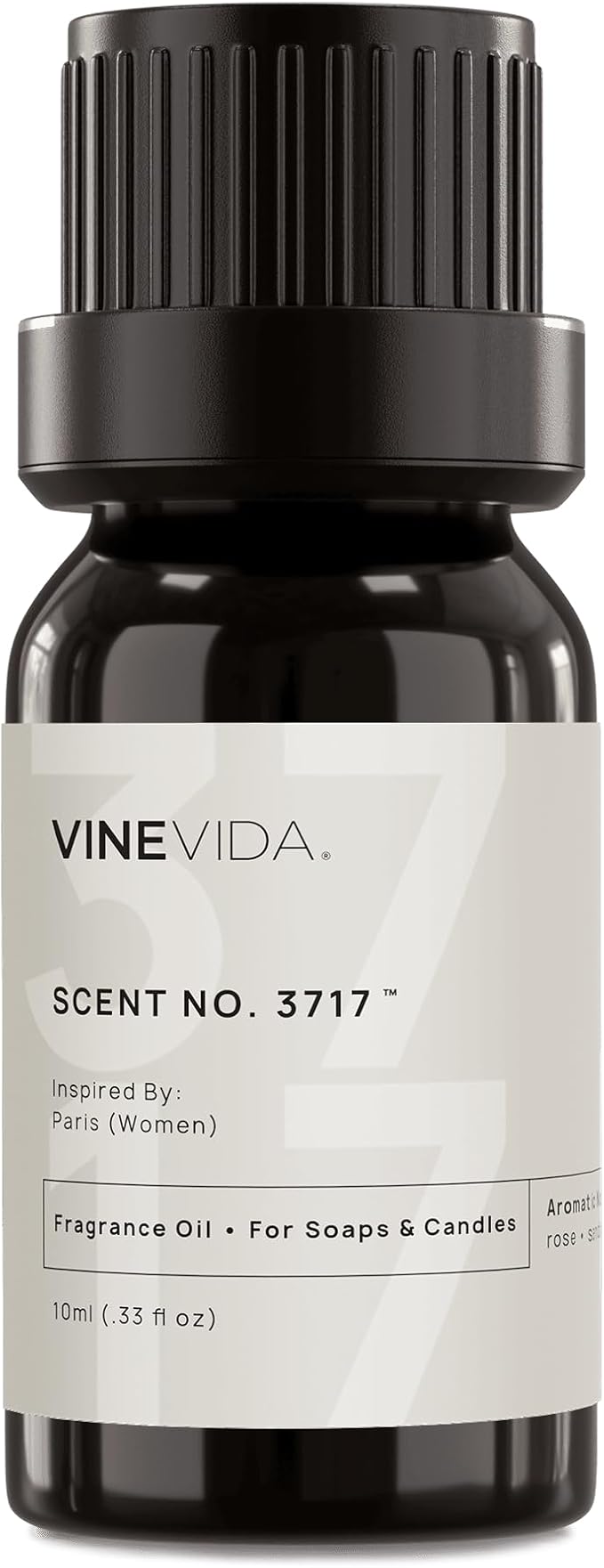 VINEVIDA [0.33 Oz] Inspired by: Paris (Women); Fragrance Oil for Candle Making and Soap Making - Premium Candle Scents for Soy Candles