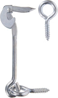 Hardware Essentials 851936 Safety Hook and Eye Latch Zinc 6"