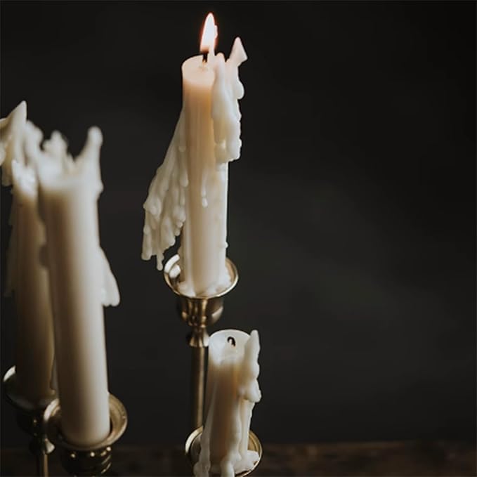 6 Holes Long Cylinder Silicone Candle Molds, Pillar Cylinder Shape Mold for Aromatherapy Candle Soy Wax Soap Clay Craft Plaster Resin Handmade Crafts Gifts Birthday Cake Decor(5.9in)