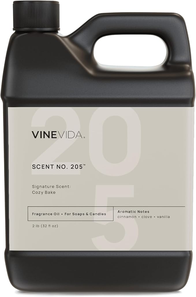 VINEVIDA [32 oz] Scent Cozy Bake; Fragrance Oil for Candle Making and Soap Making - Winter & Holiday Oils