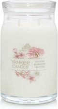Yankee Candle Sakura Blossom Festival Scented Signature 20oz Large Jar 2-Wick Candle Over 60 Hours of Burn Time