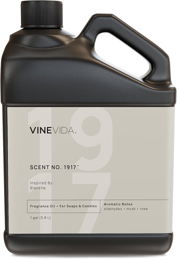 VINEVIDA [128 Oz] Inspired by: Blanche; Fragrance Oil for Candle Making and Soap Making - Premium Candle Scents for Soy Candles