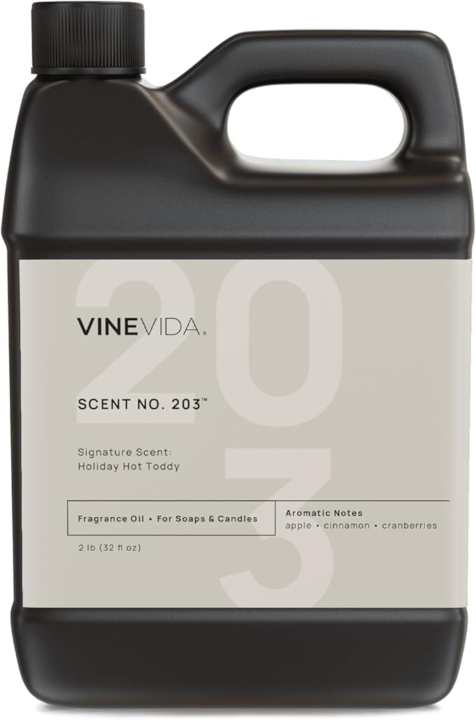 VINEVIDA [32 oz] Scent Holiday Hot Toddy; Fragrance Oil for Candle Making and Soap Making - Winter & Holiday Oils