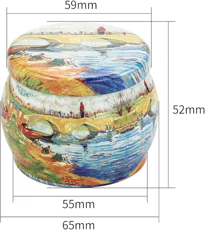 12 Pcs 4oz Candle Tins for Candle Making Empty Candle Tins with Lids Candle Jars Candle Containers Bulk (wicks included)