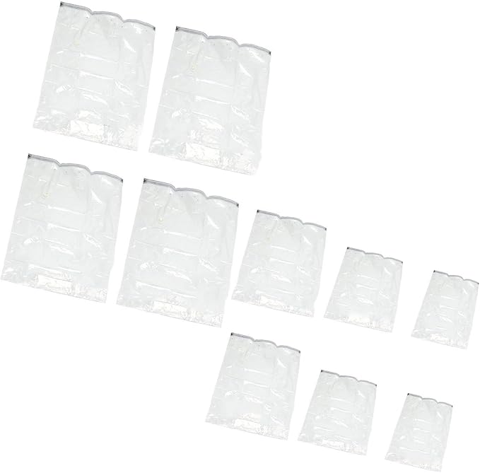 Space Saver Storage 11PCS Set Space Saver Storage Bag Good Sealing Dust Proof Compression Airtight Sealer Bag with Electric Pump