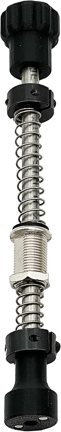 Wick Centering Tool – Adjustable Wick Holder for Candle Making – New and Improved -Heavy-Duty, Fits Most Jars – 1, 2, 3 Wick Options. (Wick Shaft Assembly)