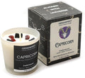 Capricorn Zodiac Candle Astrology Gifts for Women and Men with Capricorn Bracelet Cedarwood Candle with Healing Crystals Birthday Birthstone Manifestation Gifts