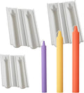 3 Pcs Column Candle Mold Silicone Long Taper Resin Mold for Handcrafted Pillar & Taper Candles