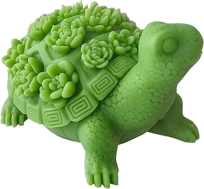 Turtle Animal Resin Silicone Wolf Resin Casting Making Molds Silicone Molds for Candle Home Decorate 3D Animal Mold Candle Making Mold