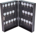 CONTROLTEK Combination Lockable Key Cabinet, 28-Key, Metal, Black, 7.75 x 3.25 x 11.5