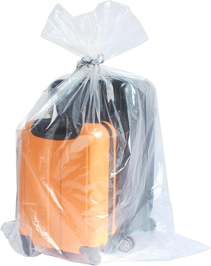 10 Count 40x60 inches large Clear Plastic Bag Giant Storage Bags Furniture Cover Plastic Bag for Moving Protection and Long Term Storage, Large Items Dustproof, Moistureproof (2 Mil)