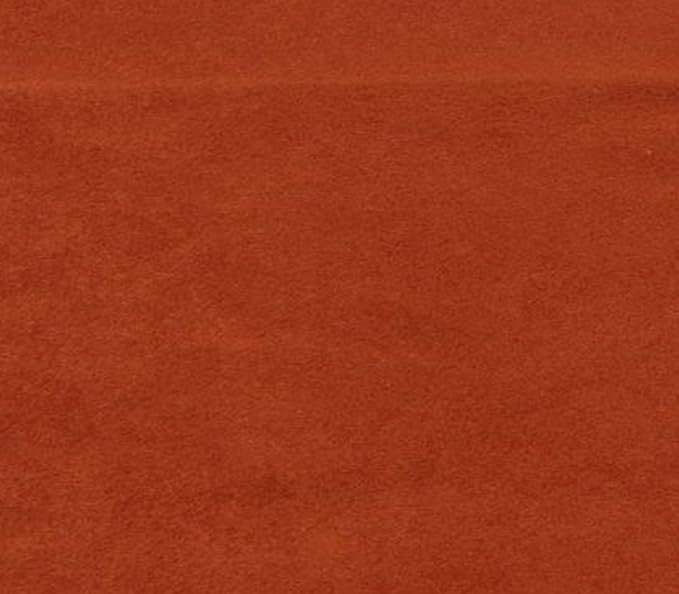 Micro/Passion Suede Fabric Warm Colors 58" Wide Sold by The Yard (58" W Continuous Yards/Seller Shipped, Copper)