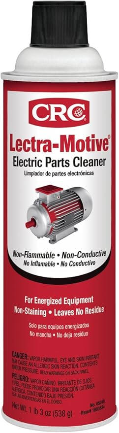 CRC 05018 Lectra-Motive Electric Parts Cleaner - 19 Wt Oz.