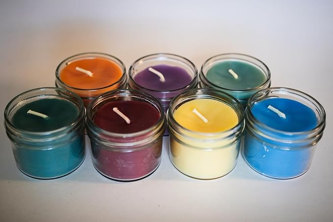 BeeTheLight Beeswax Jar Candle with Lid -