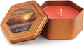 Root Candles Scented Candles in Travel Tin 24-Hour Honeycomb Traveler Handcrafted Beeswax Blend Candle, 4-Ounce, Coastal Sunrise