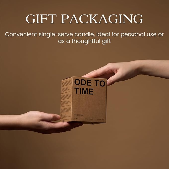 M&SENSE Oceanic Breeze Scented Christmas Candle Gift, Aromatherapy Candle Set for Women, Soy Wax Candles Home Scented, Long Lasting Amber Jar Candles Gift for Christmas, Thanksgiving, Holiday