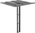 Mount-It! Floating TV Shelf – Dual Wall or TV Mountable AV Shelf – for Cable Boxes, Streaming Devices & Consoles – Steel with Vents & Safety Lip – Easy Installation – Space-Saving Design (6.6 lbs)