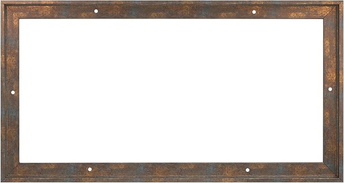 Pixy Canvas Floater Frame 20x32 for 3/4 (0.75) inch Deep Canvas Paintings/Canvas Prints/Wood Canvas Panels/Wall Art/Wall Decor/Home Decor/Artwork (Rusty Blue, 20 x 32 inch, Landscape)