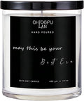 Chloefu LAN Inspirational Motivational Candles, May This Be Your Best Era, Gardenia Candle for Home Decor, Housewarming & Celebration Gifts, Self-Care & Milestone Gifts, Highly Scented
