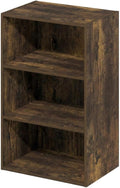Furnifact Amber Pine Bookcase with Classic Wooden Design, Durable Construction, Elegant Storage Solution for Living Room or Office