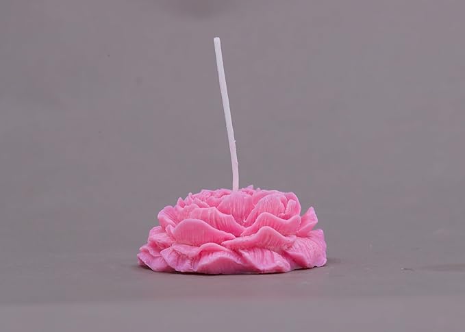 DIY Scented Peony Flower Candle (White)