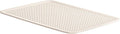 Superio Ribbed Collection Lid for Eco-Friendly Decorative Plastic Basket Open Home Storage Bins Organizer Baskets, Large - for Organizing Closet Storage Bins for Shelves 15/22 Liter