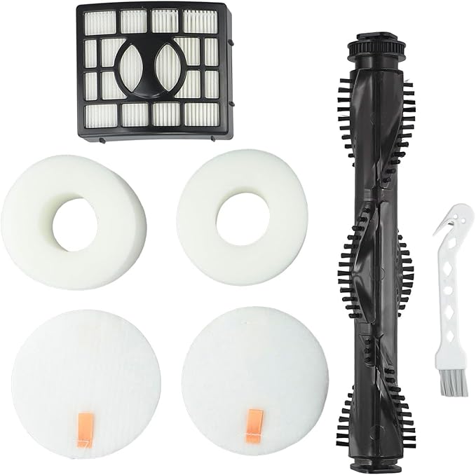 Vacuum Roller Brush Filter Replacement Kit for NV680 NV681 NV682 NV683 - Includes Roller Brush, Filter, 2 Sponges & Cleaning Tool