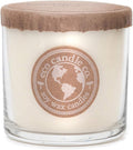 Eco Candle Co. Recycled Candle, Happily Ever After, 6 oz. - Scents of Wedding Bouquets - 100% Soy Wax, No Lead, Kraft Paper Label & Lid, Hand Poured, Phthalate Free, Made from Midwest Grown Soybeans