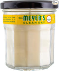MRS. MEYER'S CLEAN DAY Aromatherapy Candle, 35 Hour Burn Time, Made with Soy Wax and Essential Oils, Honeysuckle, 7.2 Oz, Pack of 2