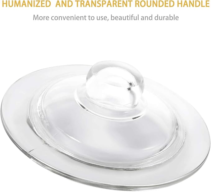 Airtight Glass Jar,Cookie Candy Penny Jar with Leak Proof Rubber Gasket Lid,1 Gallon Clear Round Big Household Multifunctional Storage Container with Silicone Reusable Food Bag for Cookies, Candies