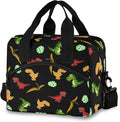 CBBYY Dinosaurs Lunch Bags for Women Men,Reusable Insulated Lunch Box, Adjustable Shoulder Straps Tote Lunch Bag for Work Picnic School