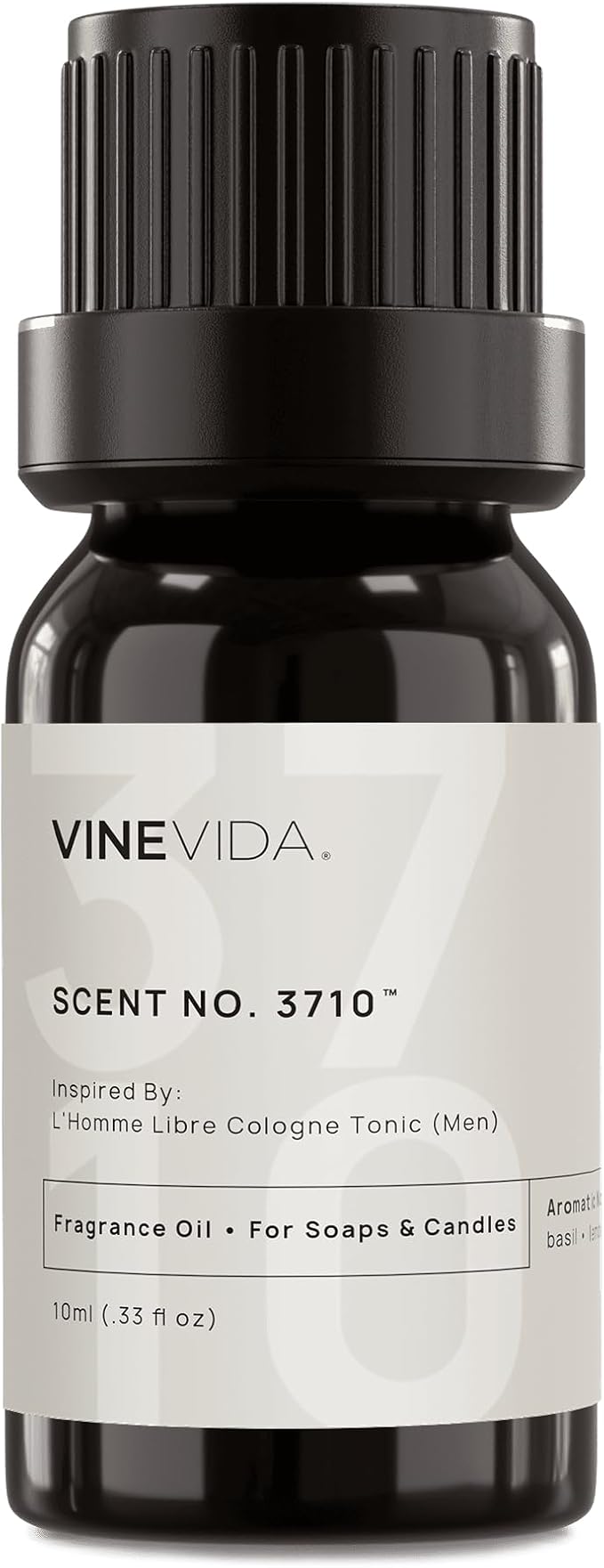 VINEVIDA [0.33 Oz] Inspired by: L'Homme Libre Cologne Tonic (Men); Fragrance Oil for Candle Making and Soap Making - Premium Candle Scents for Soy Candles
