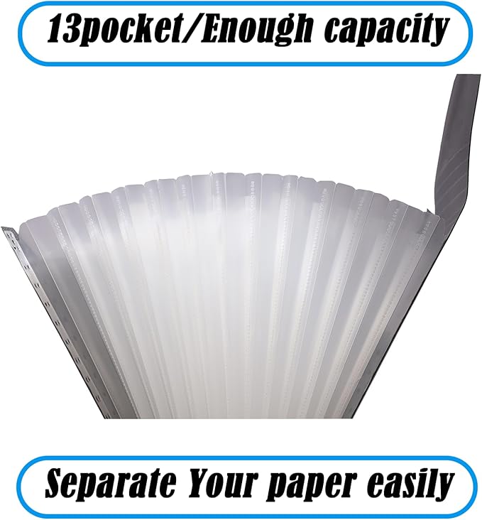 Accordion File Organizer,Expanding File Folder Important Document Organizer
