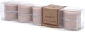 ECO CANDLE CO. Tea Light Candles, Homesick, 10-Pack - Scents of Apples, Sugar, Butter, & Spices - Recyclable Plastic Cups, 100% Soy Wax, No Lead, Hand Poured, Midwest Grown Soybeans, .6 oz. Each