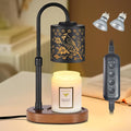 Dimmable Candle Warmer Lamp with Timer Adjustable Height for Scented Jar Candles Electric Candle Wax Melt Warmer for Home Decor Christmas Birthday Gifts for Women Mom(Cardinal)