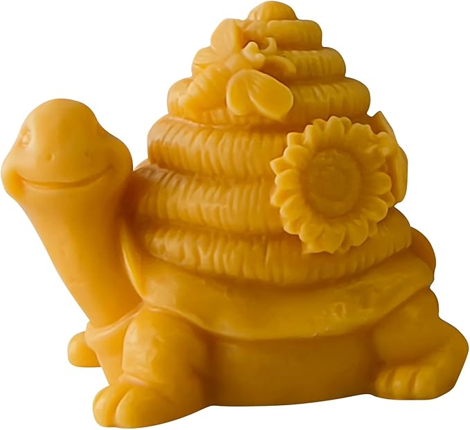 Turtle Soap Mold - Honeycomb Animal Mold for Candle Making and Home Decor - 3D Silicone Casting Mold