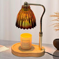 Candle Warmer Lamp with Timer Dimmable,Height Adjustable Scented Wax Melts Warmer Lamp,Electric Flameless Candle Warmer for Candle Jar,Mothers Day Birthday Gifts for Women,Office Home Decor(2 Bulbs)