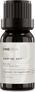 VINEVIDA Scent NO. 3017 Fragrance Oil - 10mL - Inspired by: Platinum Égoïste (Men); Candle Fragrance Oil for Soy Candles - Soap Making Scents
